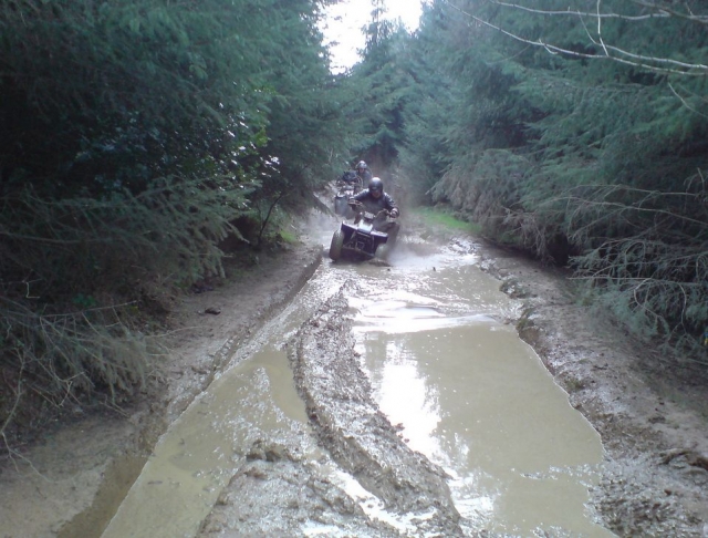  Going through the mud 
